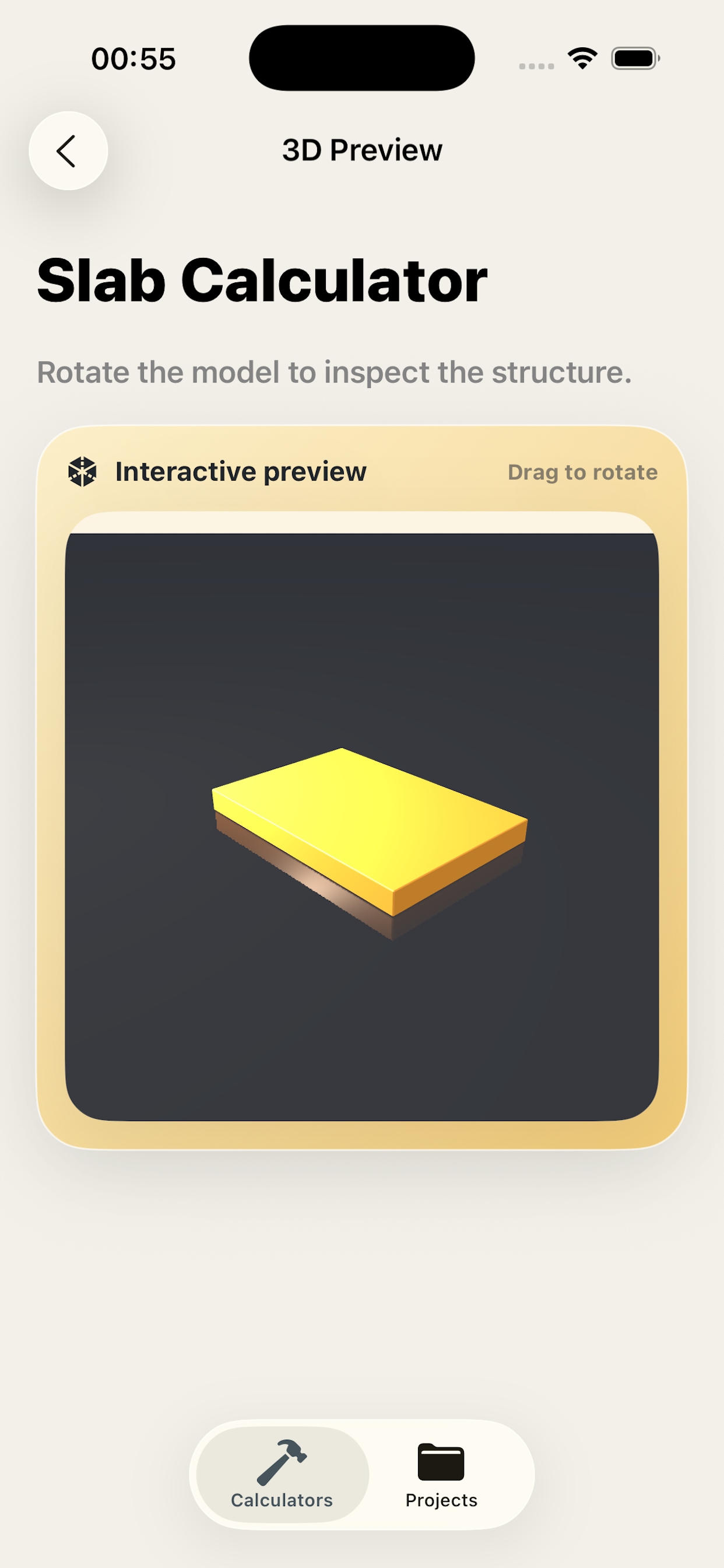 Project entries