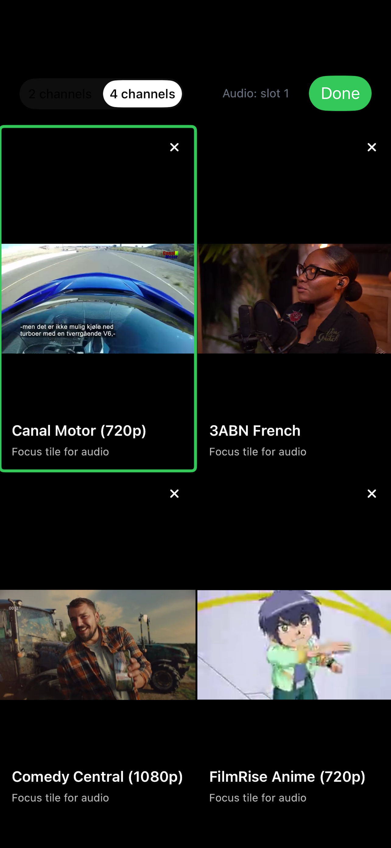 Playback features