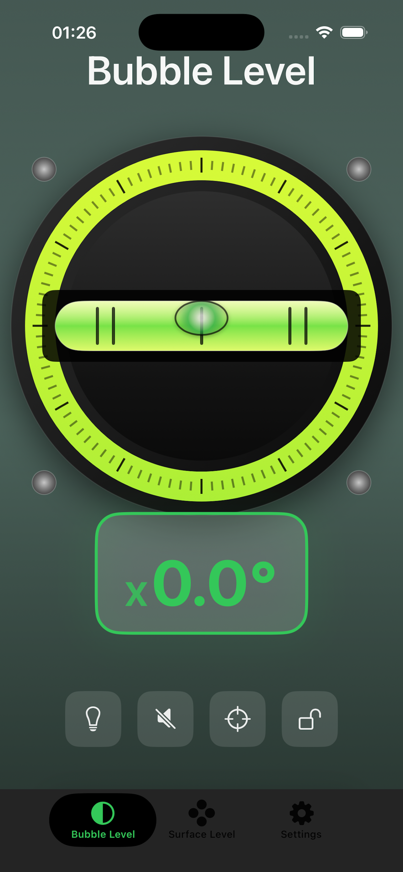 Level in use
