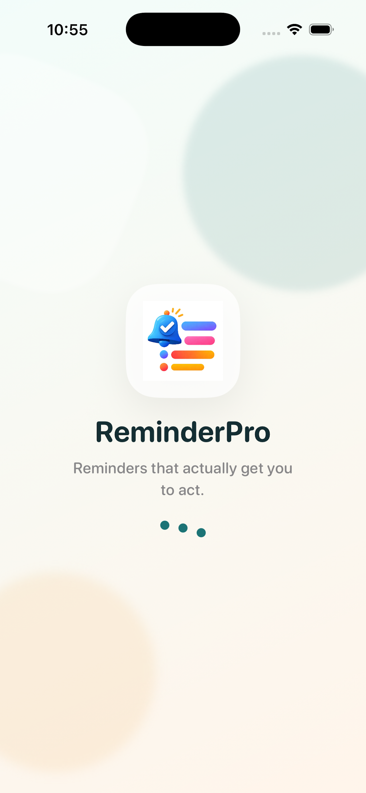 Reminder Pro — reminder list and today view
