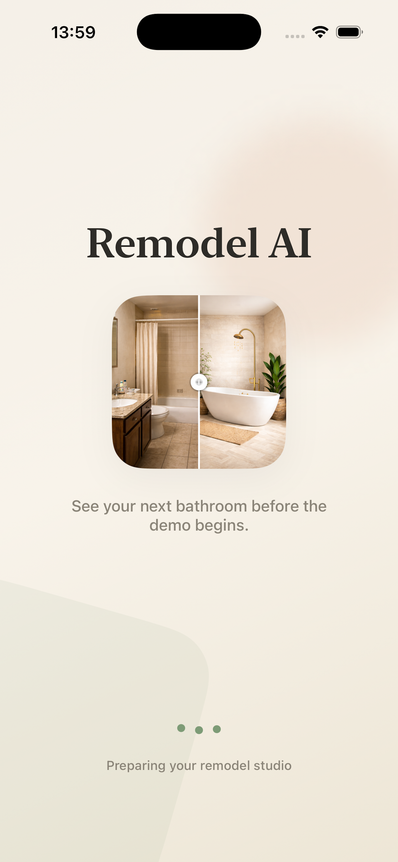 Upload bathroom photo