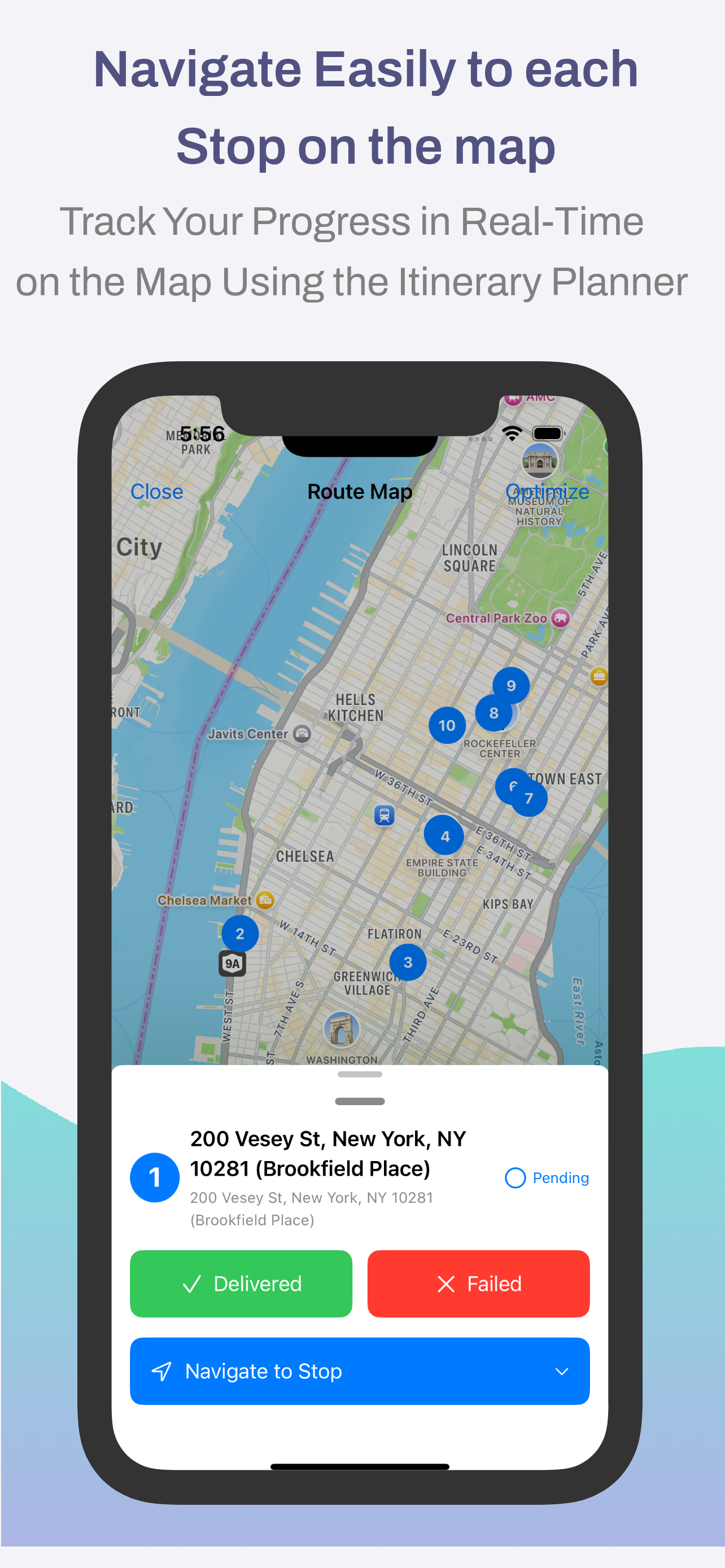 GPS navigation integration