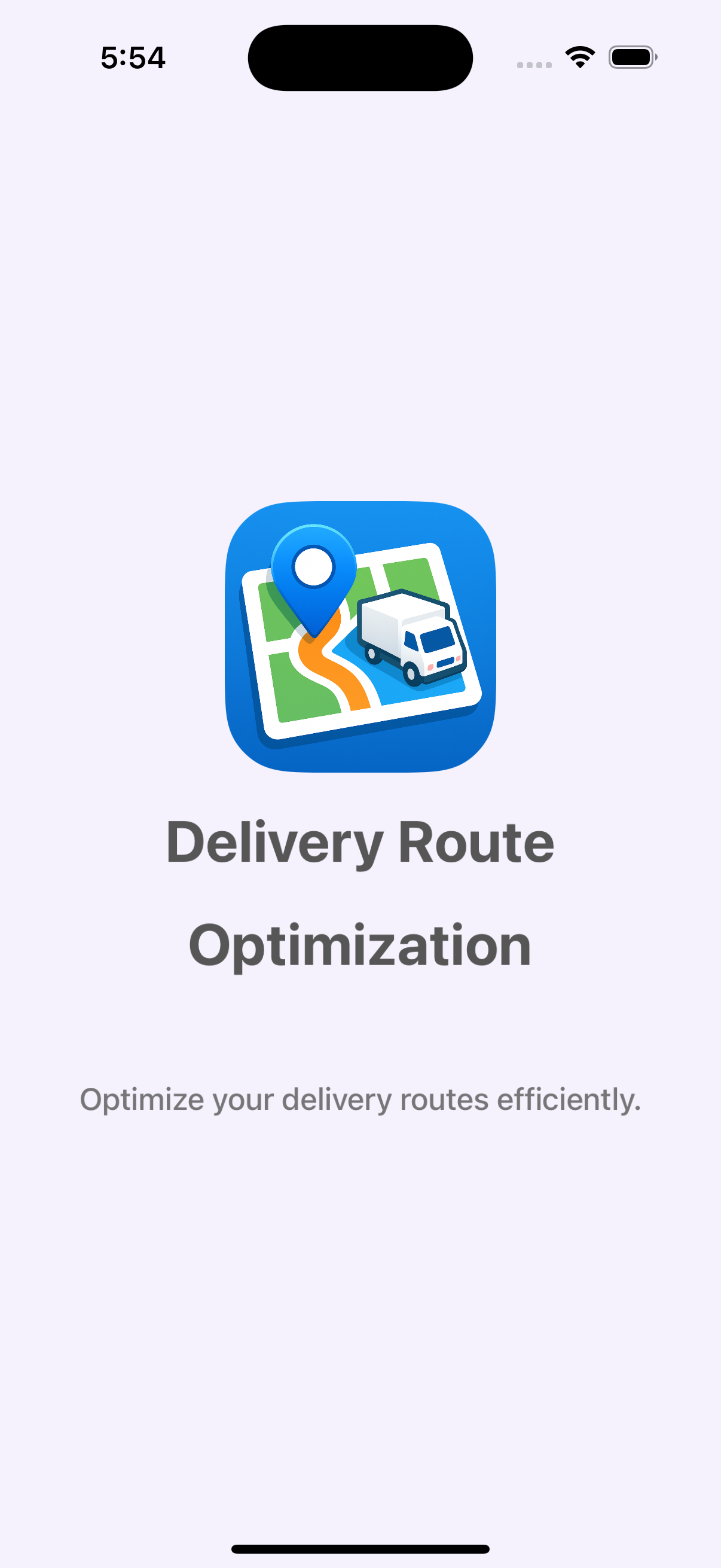 delivery route planner app